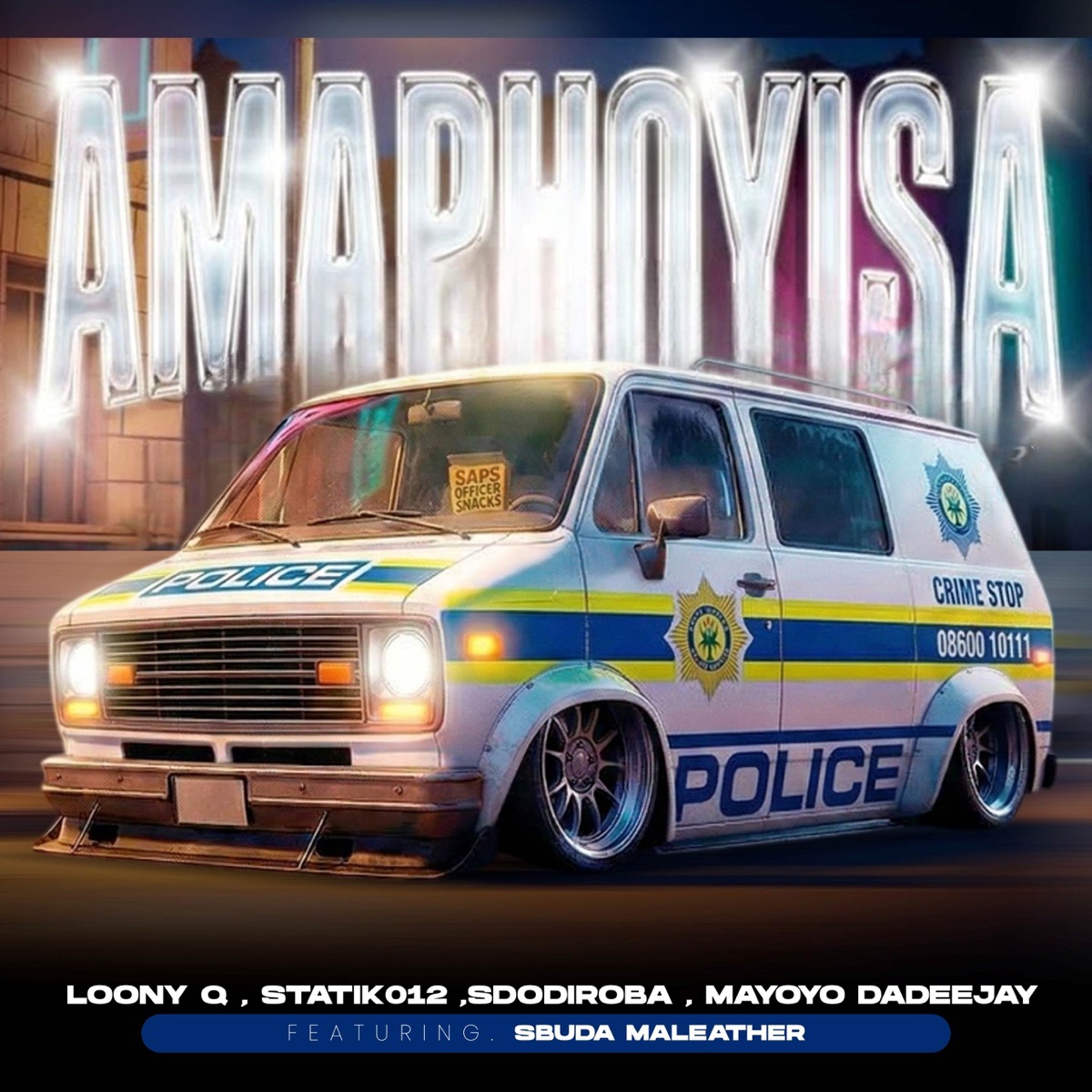 Amaphoyisa (feat. Mayoyo Dadeejay) - Single by Loony Q, SdoDiRoba, Statik012 & Sbuda Maleather album cover