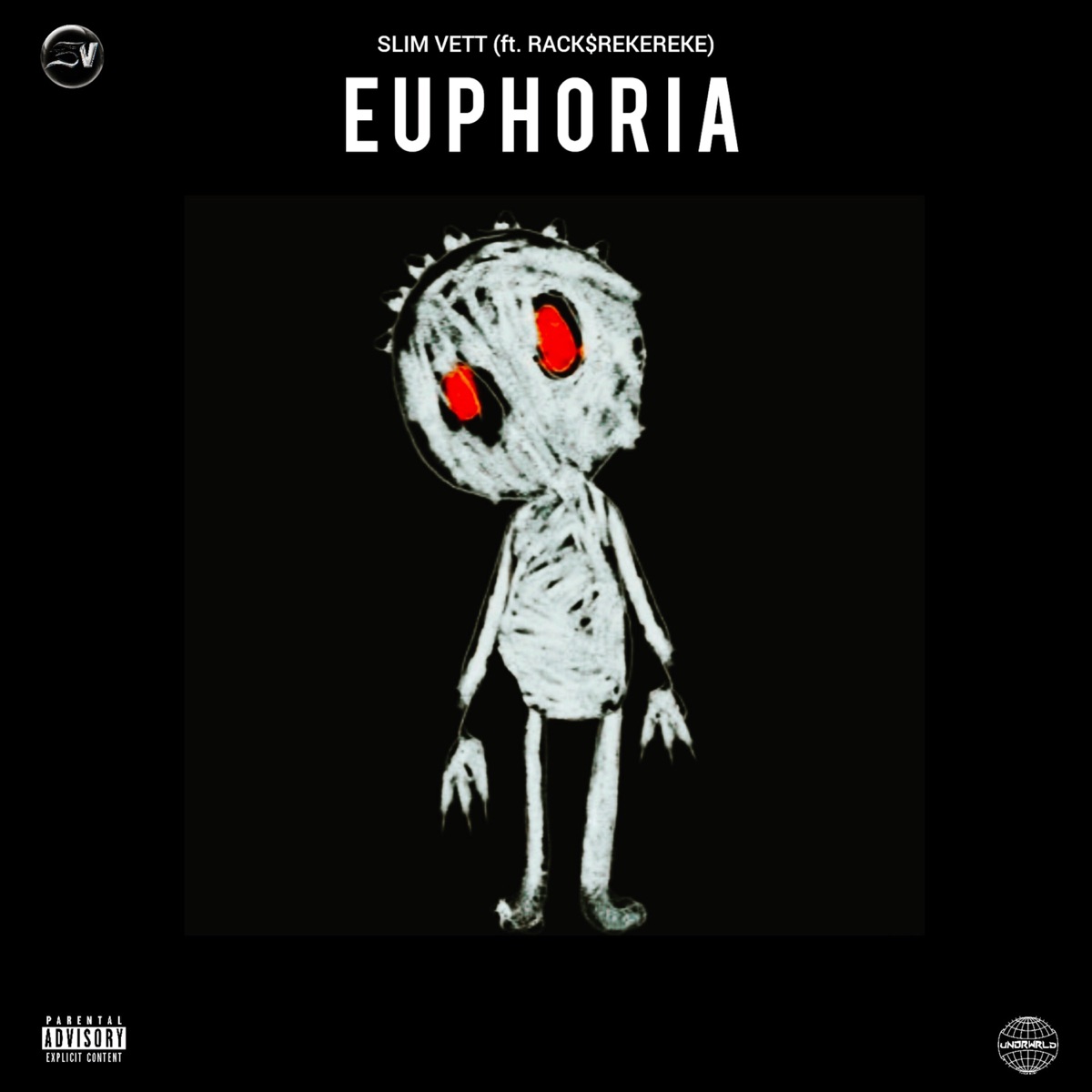 Euphoria (feat. Rack$rekereke) - Single by SLIM VETT album cover