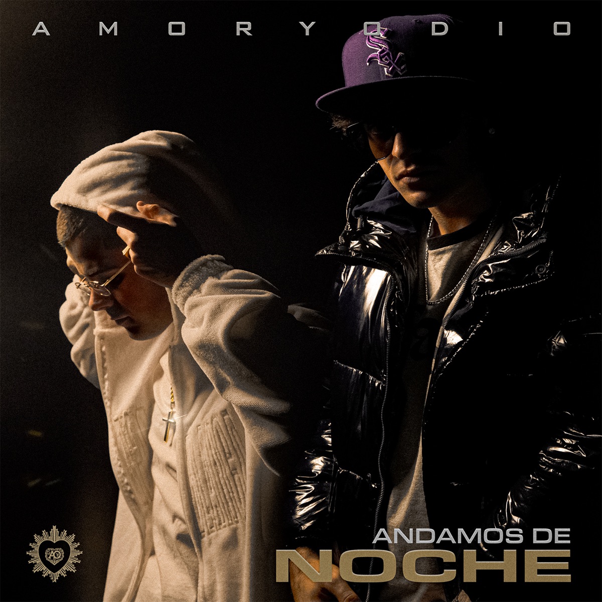 Andamos De Noche - Single by AmoryOdio, Harry Bass & Yvngrobv album cover