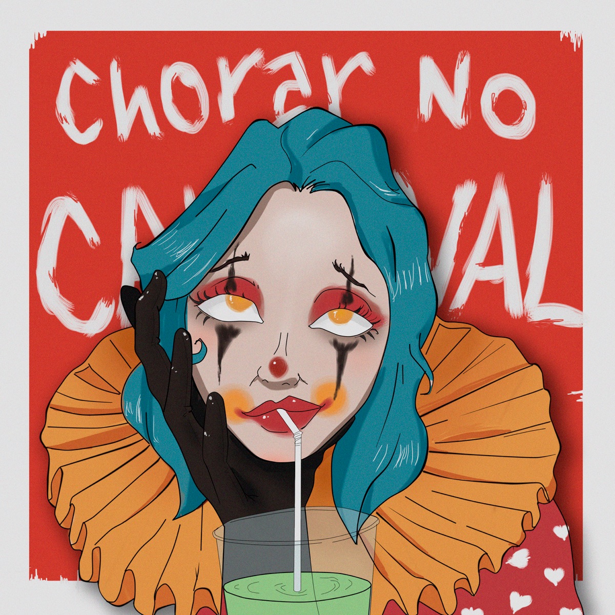 Chorar no Carnaval - Single by Amanda Leite & Track Room album cover