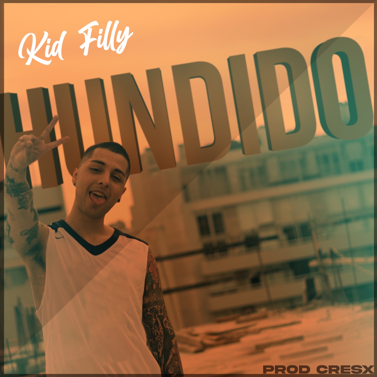 Hundido - Single by Kid filly album cover