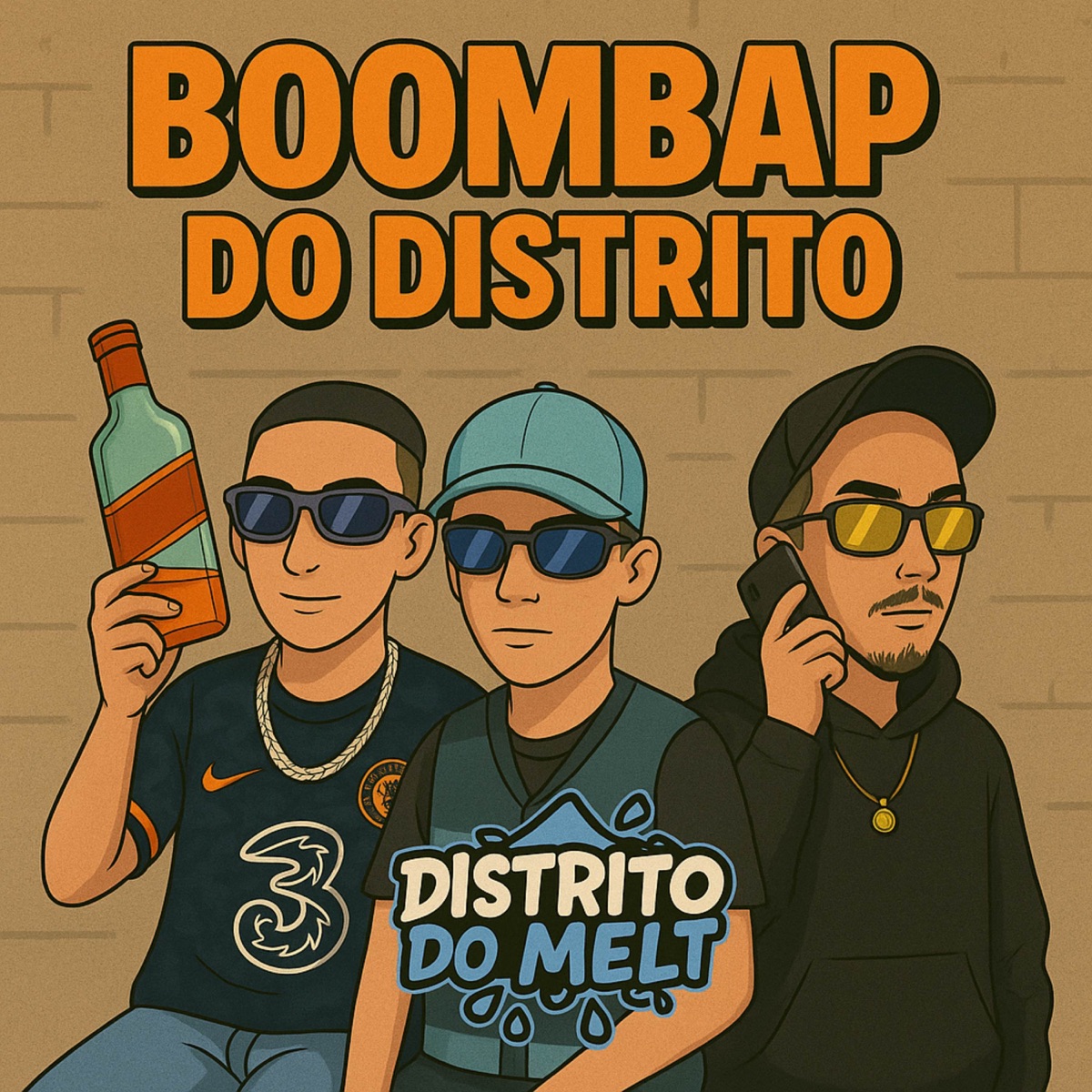 Boombap Do Distrito (with Distrito Do Melt) - Single by Mc Thalesfi album cover