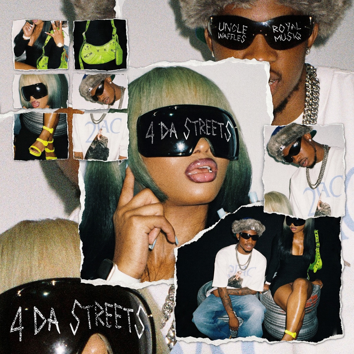 4 DA STREETS! by Uncle Waffles & Royal Musiq album cover