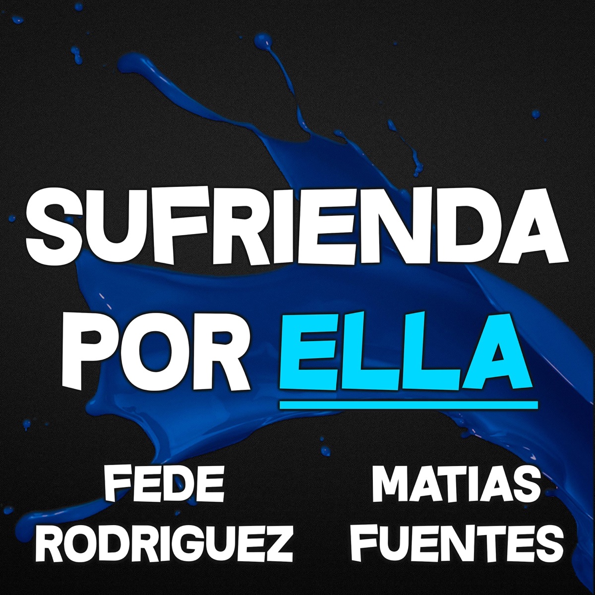 Sufriendo Por Ella Guaracha - Single by Fede Rodriguez & Matias Fuentes album cover