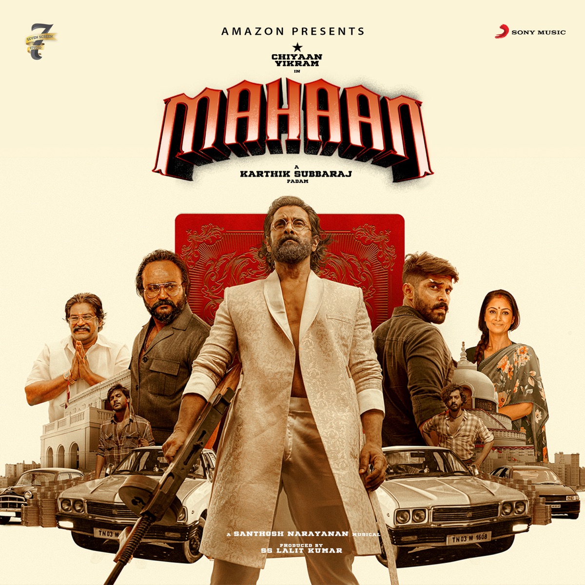 Mahaan (Original Motion Picture Soundtrack) by Santhosh Narayanan album cover