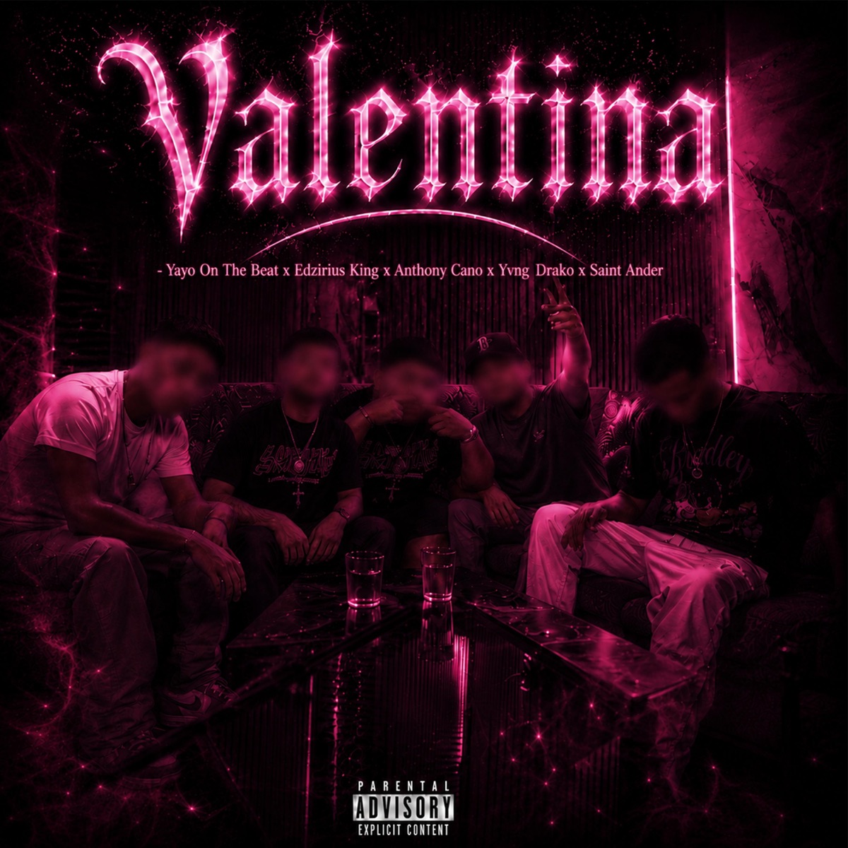 Valentina (feat. Edzirius King, Anthony Cano Urbano, Saint Ander & Yvng Drako) - Single by Yayo On The Beat album cover