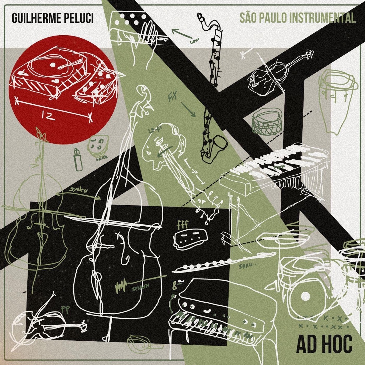 São Paulo Instrumental (feat. Benjamim Taubkin, Desireé Marantes, Felipe José, Gylez, Luiz Rocha, Barulho Max, Pedro Michelucci, DJ RTA, Sue, Vanessa Ferreira & Bruno Duarte) by Guilherme Peluci album cover