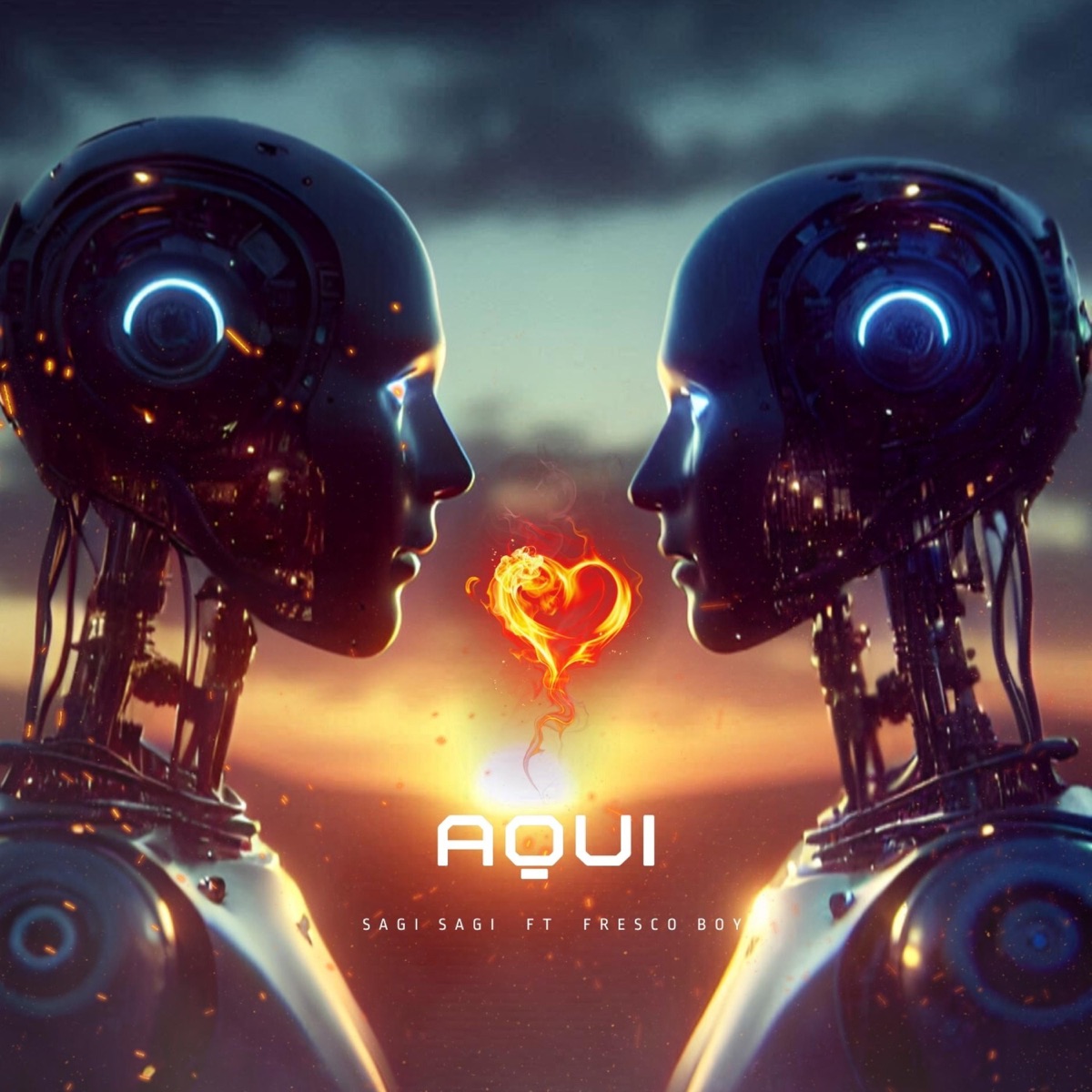 Aquí (feat. Fresco Boi) - Single by Sagi Sagi album cover