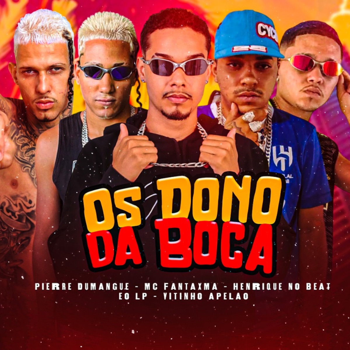 Os Dono da Boca (feat. Vitinho Apelão & Eo LP) - Single by Pierre Dumangue, Henrique no Beat & MC Fantaxma album cover