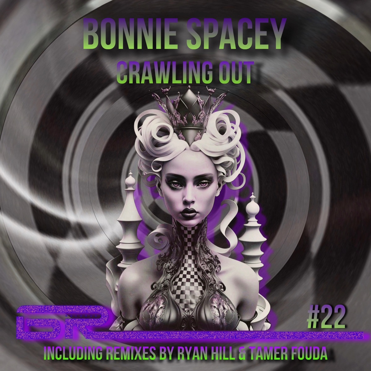 Crawling Out - Single by Bonnie Spacey, Tamer Fouda & Ryan Hill album cover