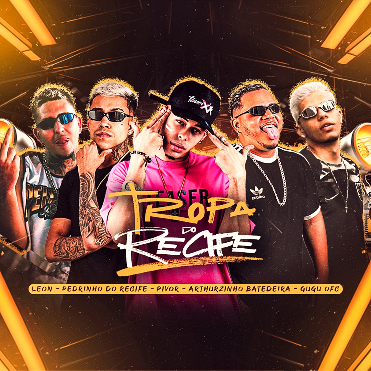 Tropa de Recife (feat. LEON PX & Gugu Ofc) - Single by PivorZN, Arthurzinho Batedeira & Pedrinho do Recife album cover