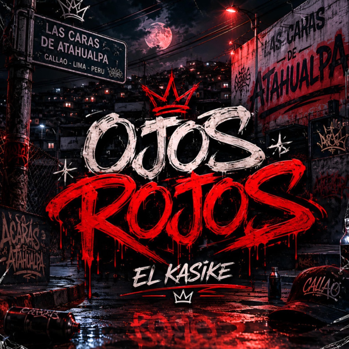 Ojos rojos - Single by El Kasike album cover