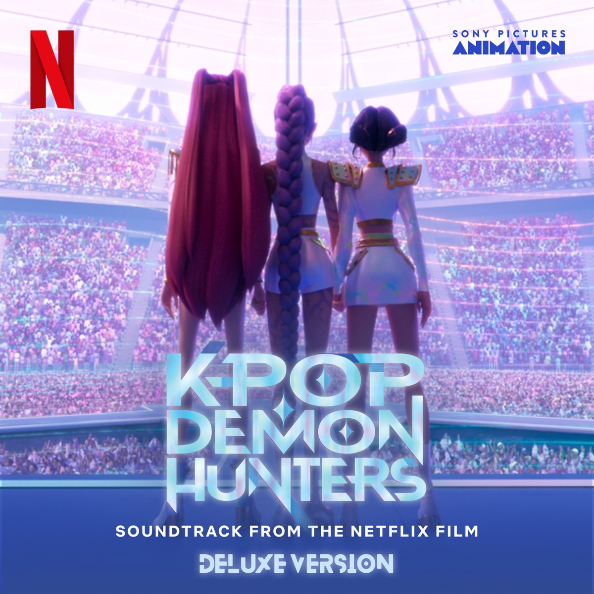 KPop Demon Hunters (Soundtrack from the Netflix Film / Deluxe Version) by KPop Demon Hunters Cast, HUNTR/X & Saja Boys album cover