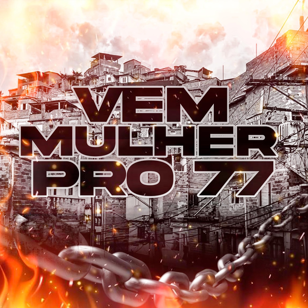 VEM MULHER PRO 77 (feat. DJ Denilson o clínico, Dj Cabelão Do Turano & Di W) - Single by 2X' & NEVOEIRO FAIXA PRETA album cover