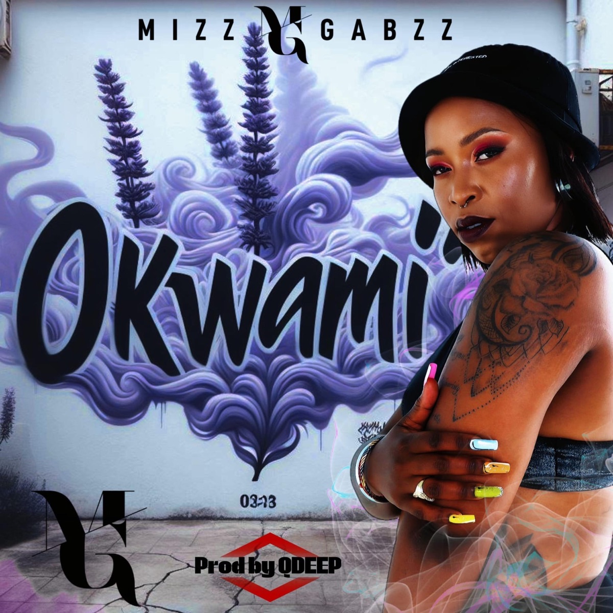 OKWAMI (feat. Mpho) - Single by Mizz Gabbzz album cover