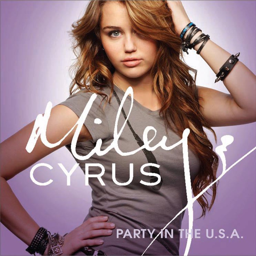 Party In the U.S.A. - Single by Miley Cyrus album cover
