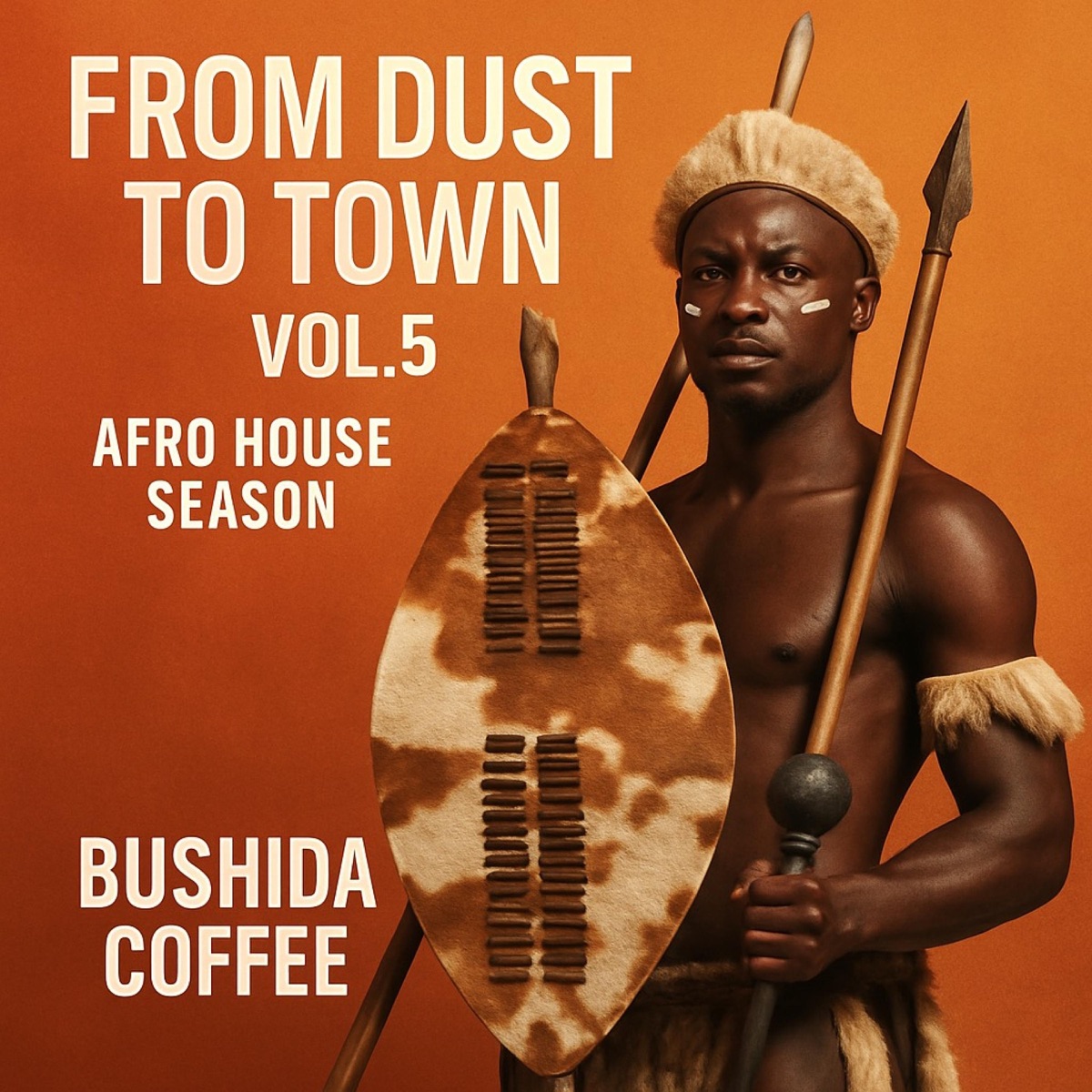 From Dust To Town Vol5: Afro House Season - EP by Bushida Coffee album cover