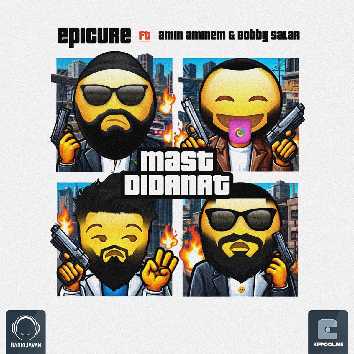 Mast Didanet - Single by E p i c u r e, Amin Aminem & Bobby Salar album cover