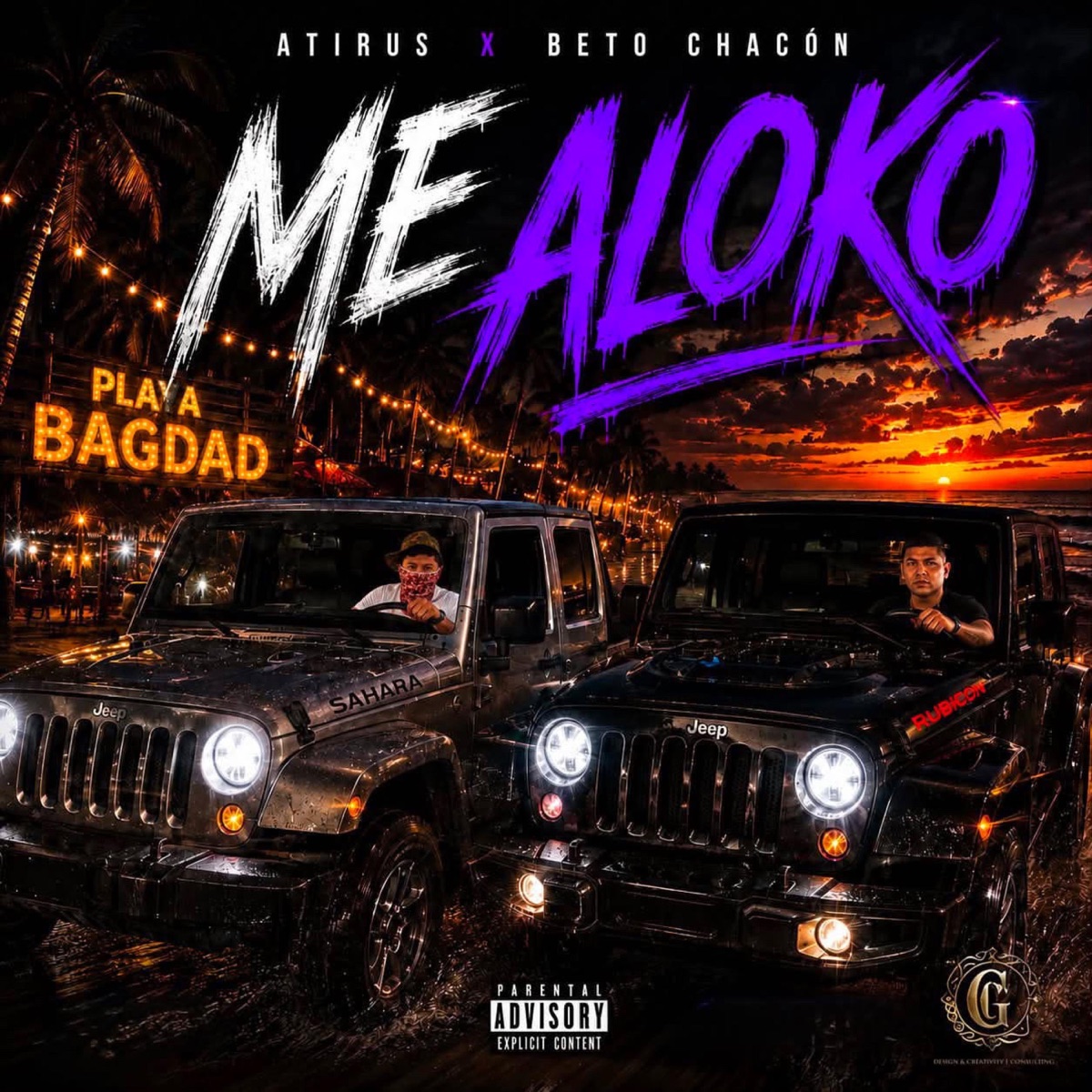 ME ALOKO (feat. Beto Chacón) - Single by Atirus album cover