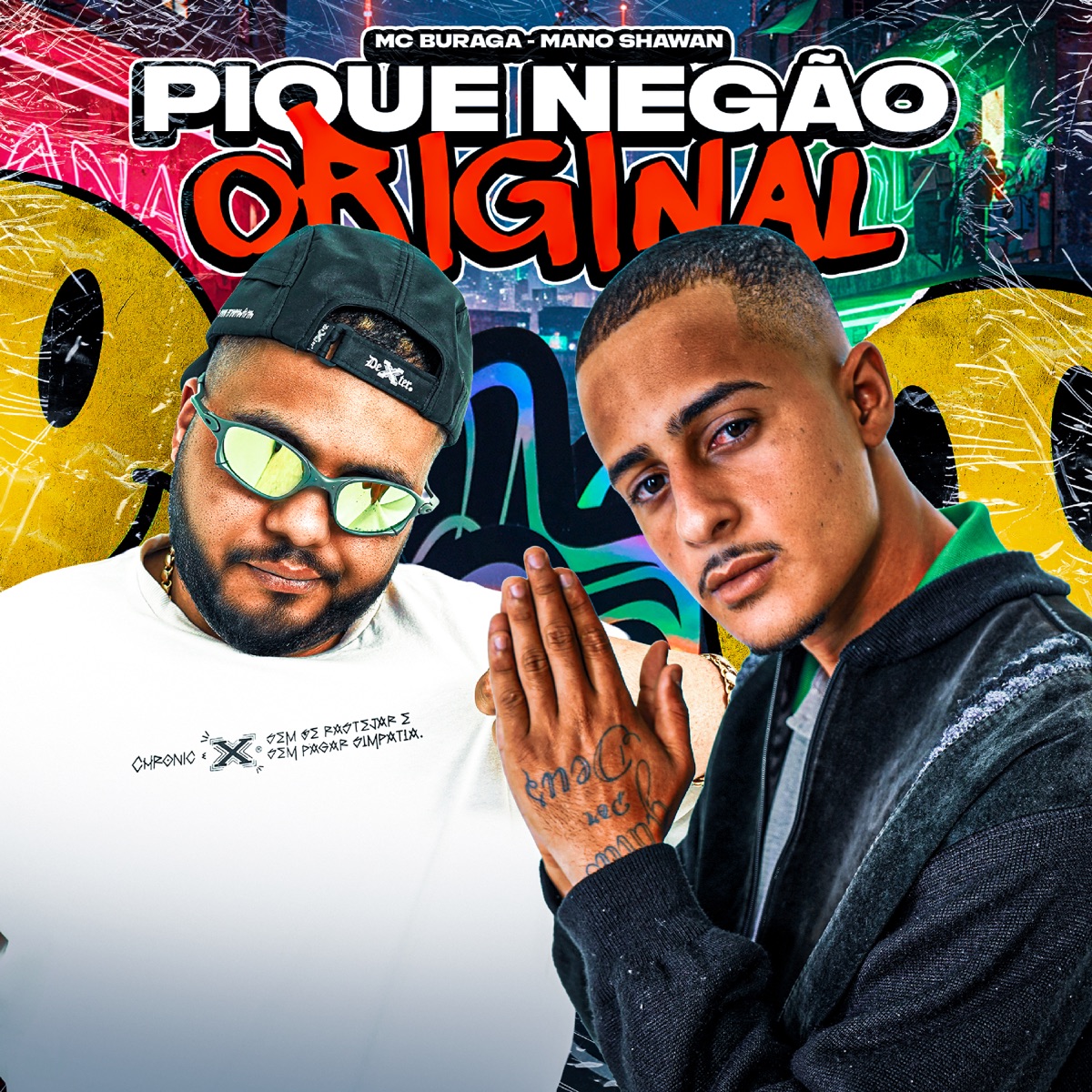 Tipo Negão Original - Single by Mano Shawan & MC Buraga album cover