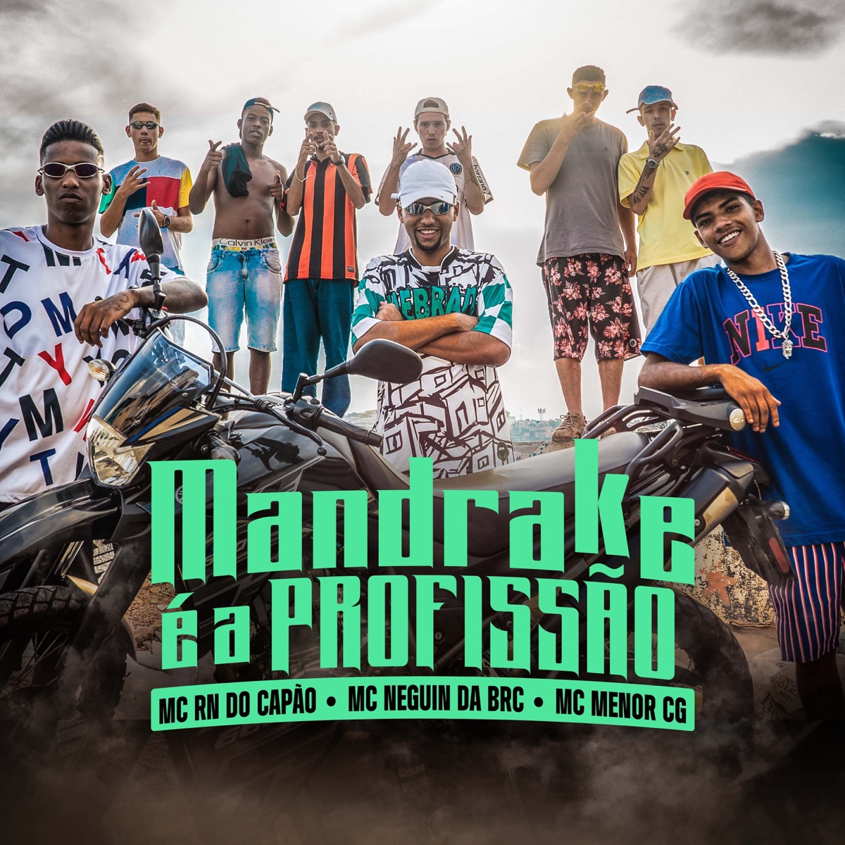 Mandrake É a Profissão - Single by MC RN DO CAPÃO, Mc Neguin da BRC & Mc Menor CG album cover