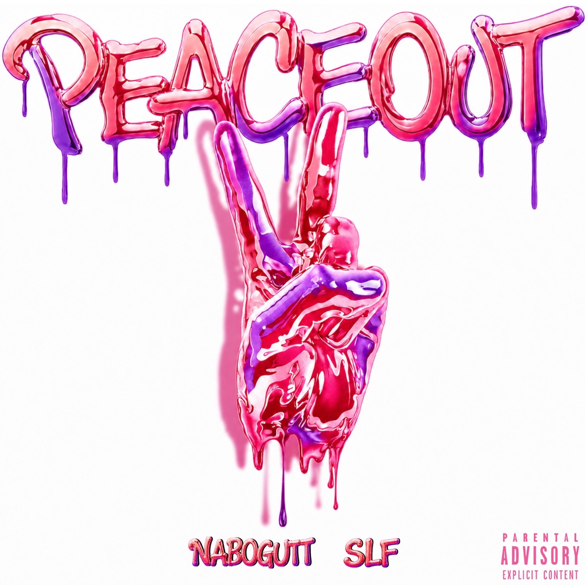 PEACE OUT (Eikelirussen) - Single by nabogutt & SLF album cover