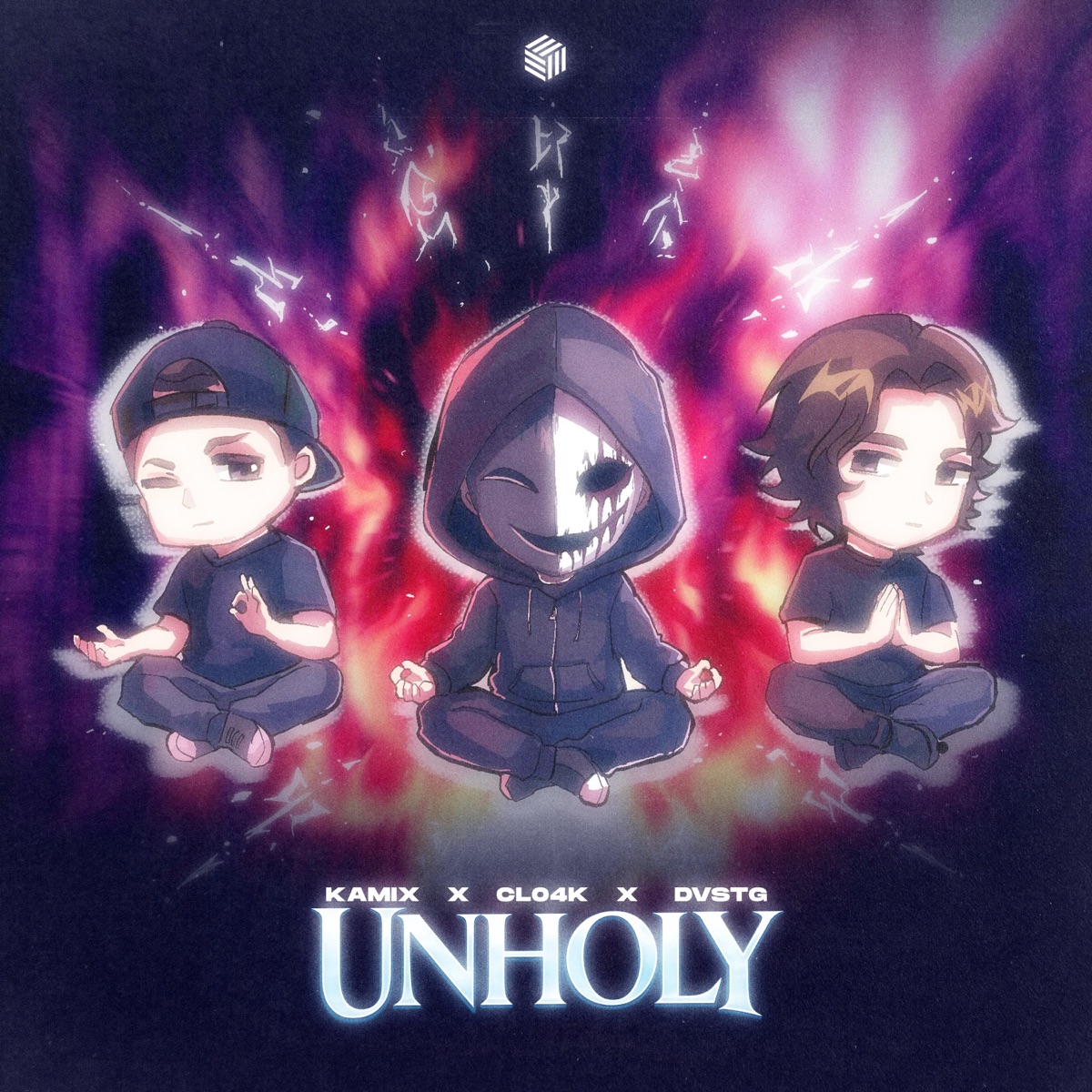 Unholy - Single by Kamix, Cl04k & DVSTG album cover