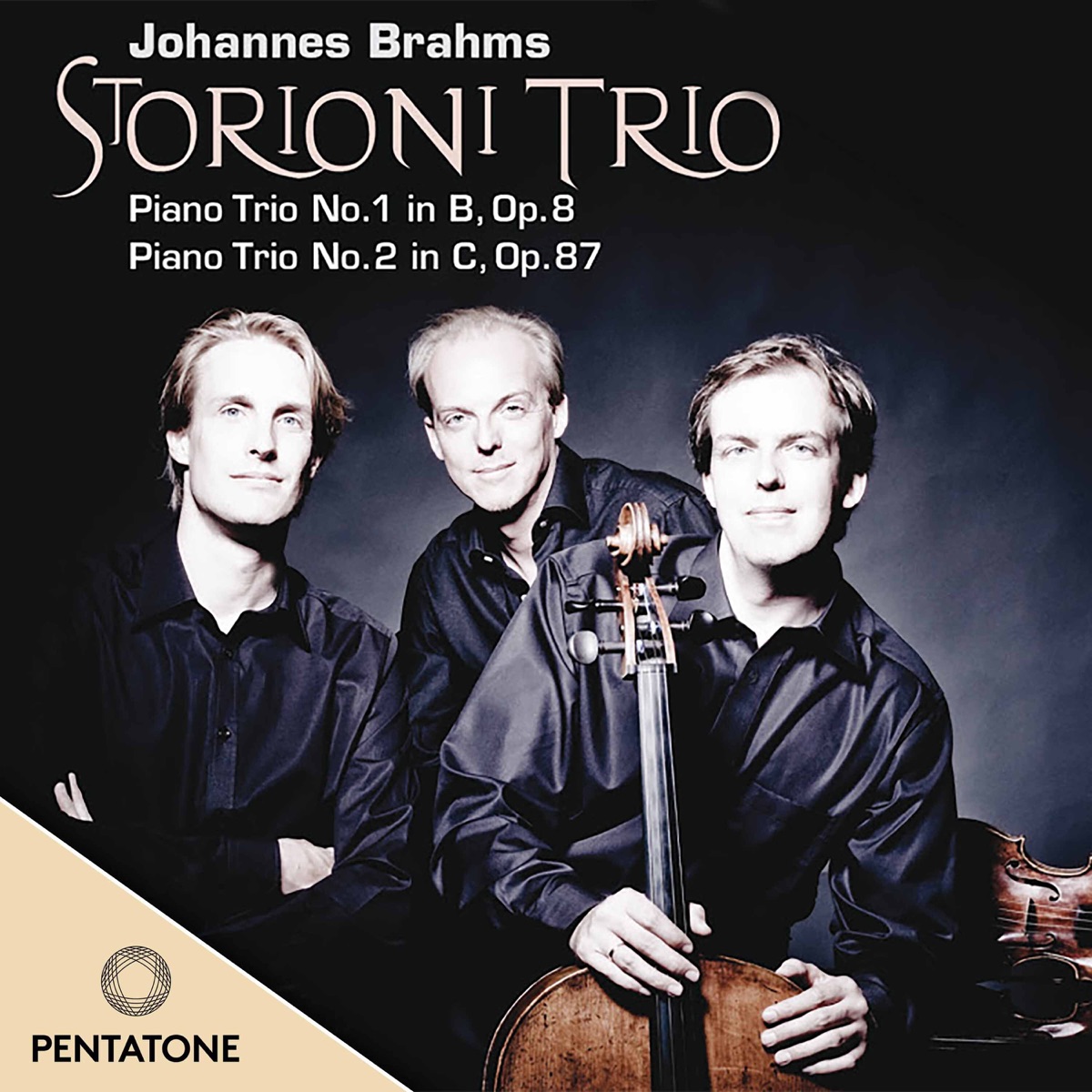 Brahms: Piano Trios by Storioni Trio album cover