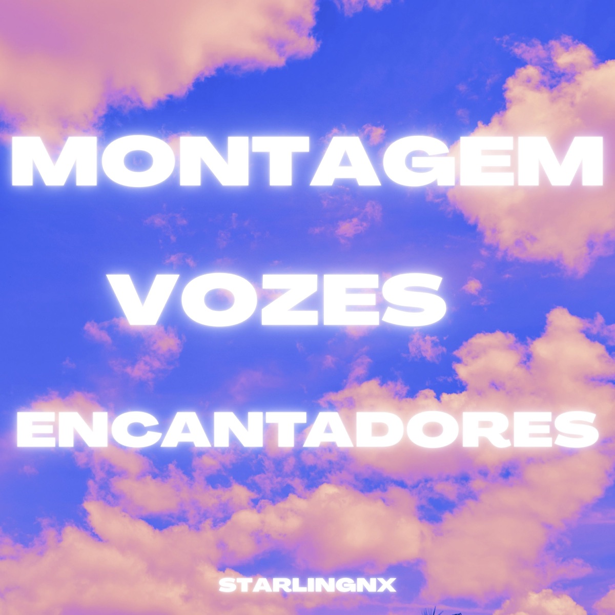 MONTAGEM VOZES ENCANTADORES - EP by STARLINGNX album cover