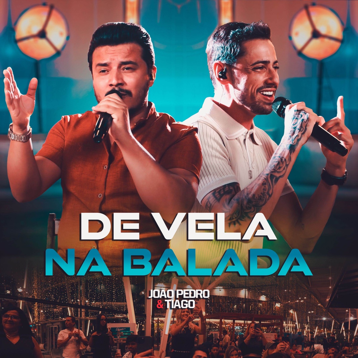 De Vela na Balada - Single by João Pedro e Tiago album cover