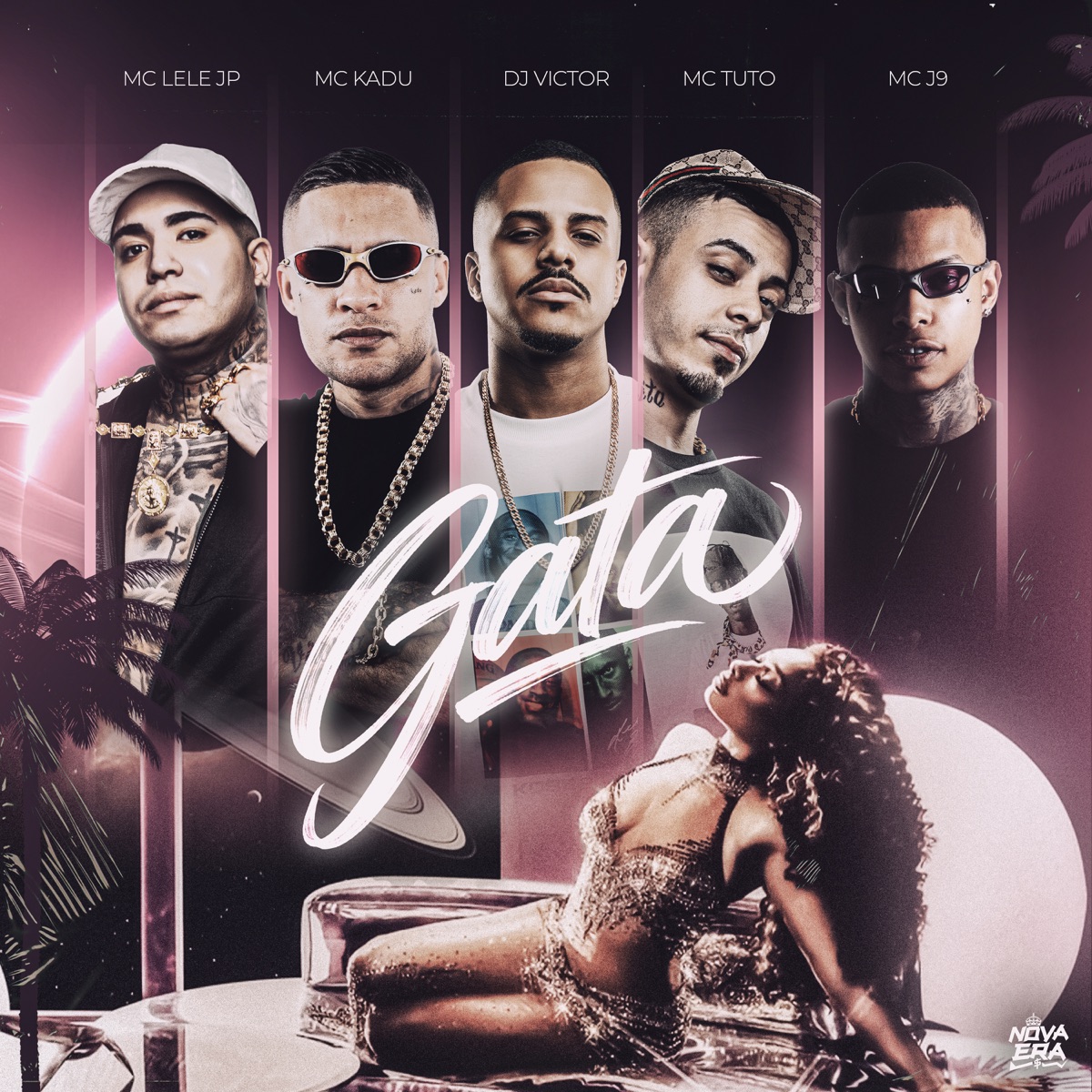 Gata (feat. Mc Lele JP & Mc J9) - Single by Mc Kadu & MC Tuto album cover