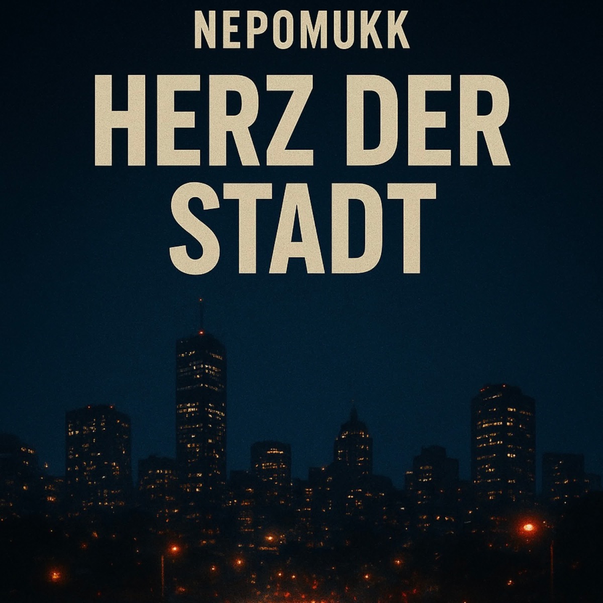 Herz der Stadt - Single by Nepomukk album cover