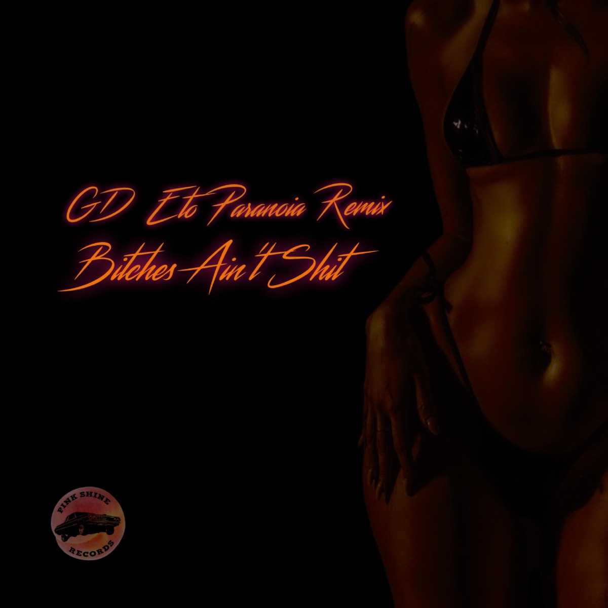 Bitches Ain't Shit (Remix) - Single by GD Playa, Eto Paranoia & Pink Shine Records album cover