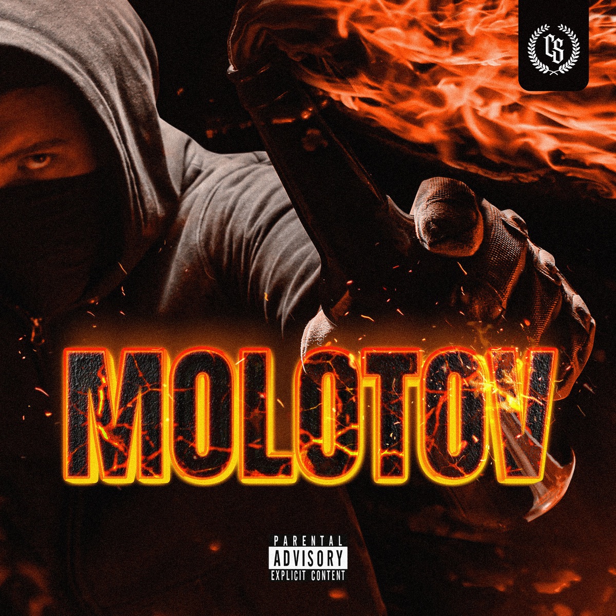 Molotov (feat. Oska030, Żaku PPS, WOWO & Lotuseffekt) - Single by Ciemna Strefa, Czerwin & Pusher album cover