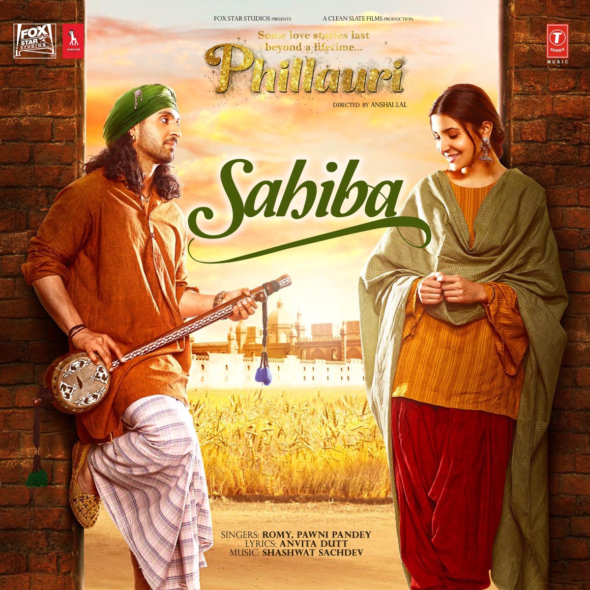 Sahiba (From "Phillauri") - Single by Romy, Shashwat Sachdev & Pawni Pandey album cover