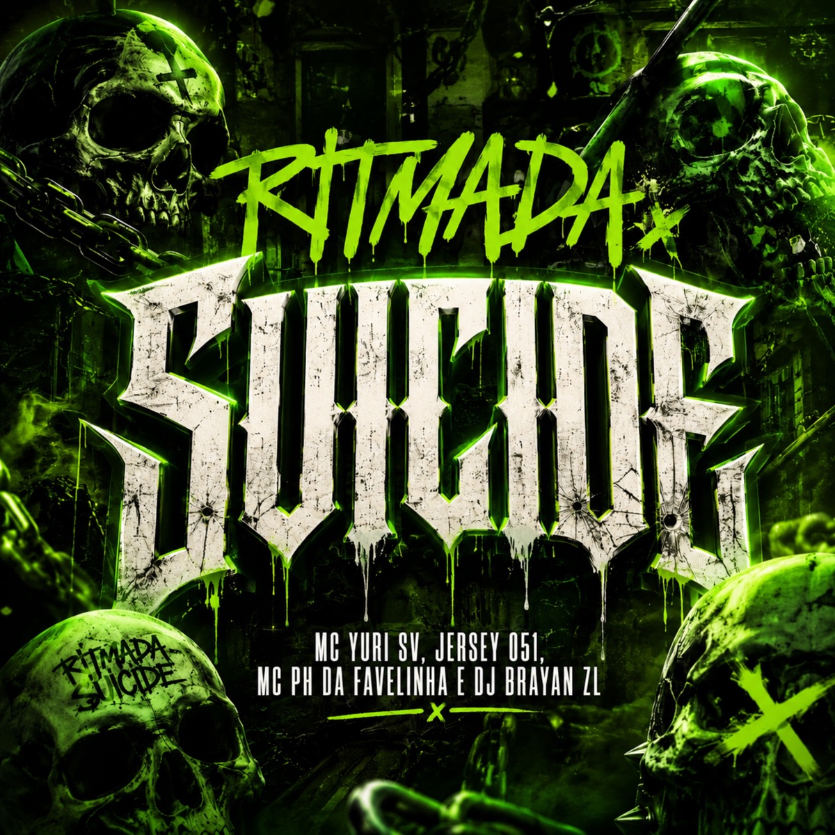 Ritmada Suicide - Single by MC Yuri SV, JERSEY 051, MC PH da Favelinha & DJ Brayan ZL album cover