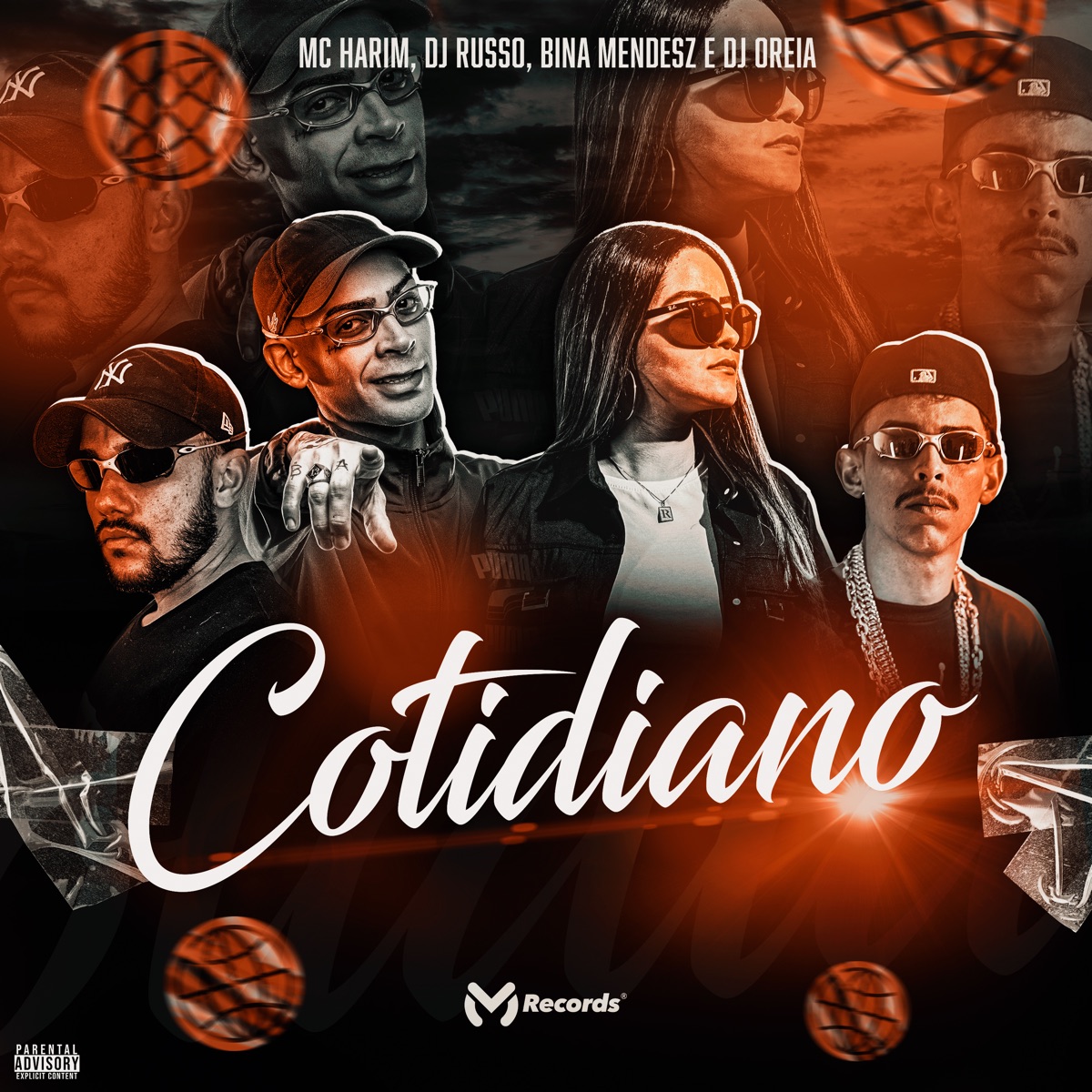 Cotidiano (feat. DJ Russo) - Single by BINA MENDESZ, Mc Harim & Dj Oreia album cover