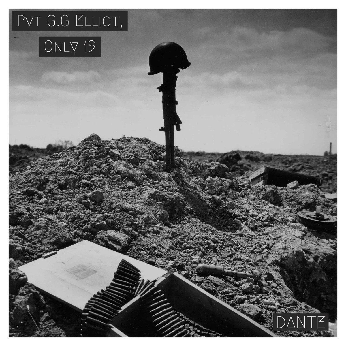 Pvt G.G Elliot, only 19 - Single by Dante album cover