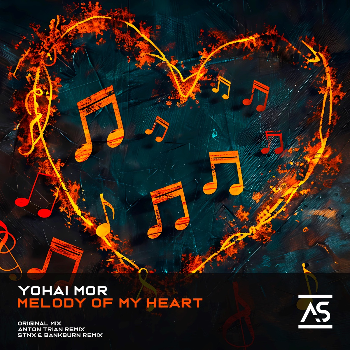 Melody of My Heart by Yohai Mor, Anton Trian & STNX album cover