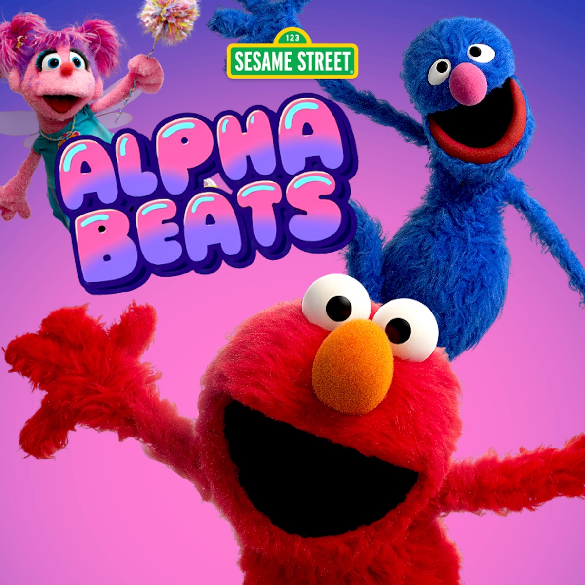 Alphabeats - Single by Elmo, Grover, Abby Cadabby & Sesame Street album cover