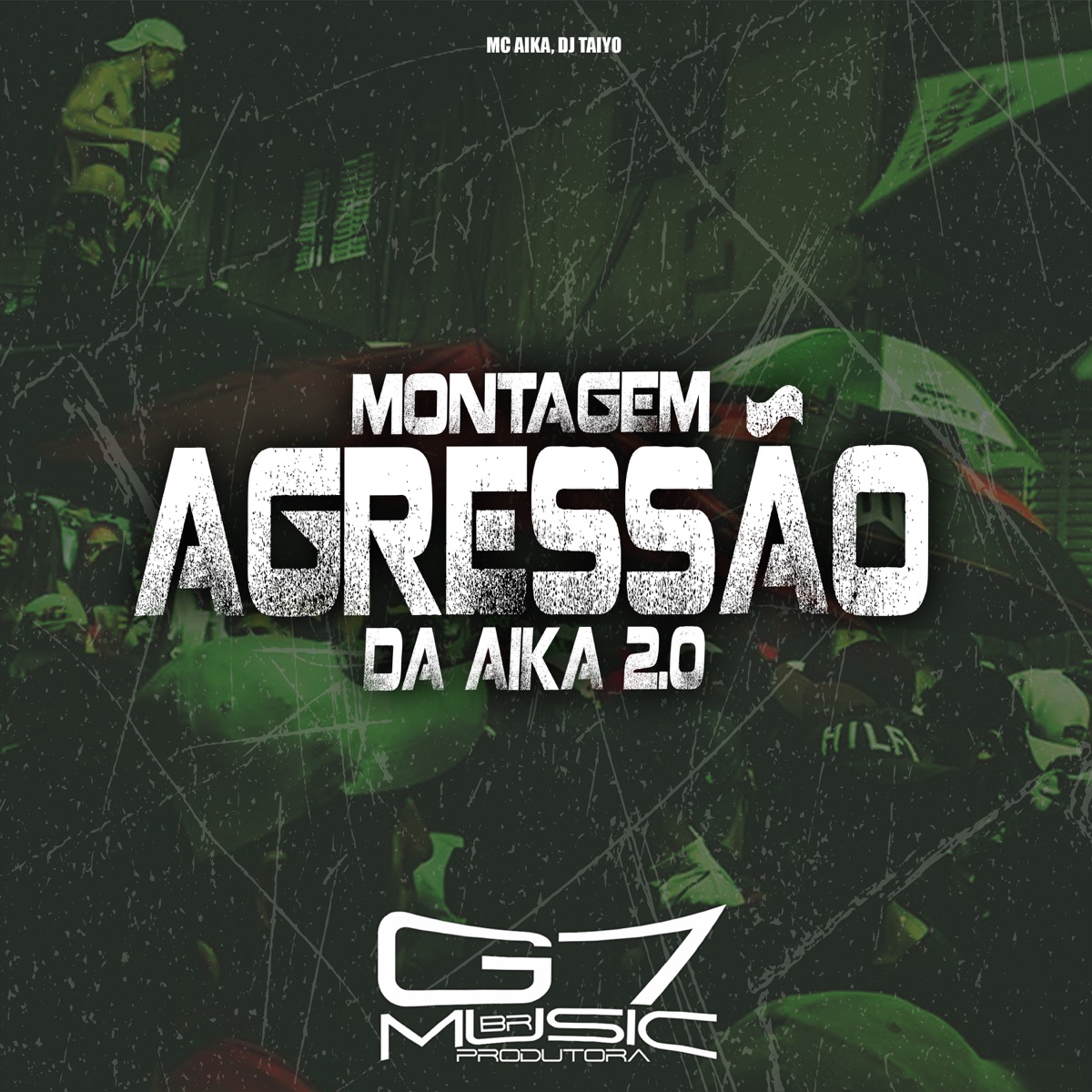 Montagem Agressão da Aika 2.0 - Single by Mc aika & Dj Taiyo album cover