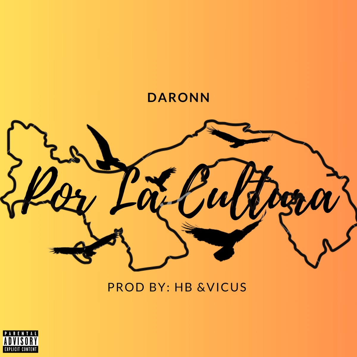 Por La Cultura (feat. HB & Vicus) - Single by Daronn album cover