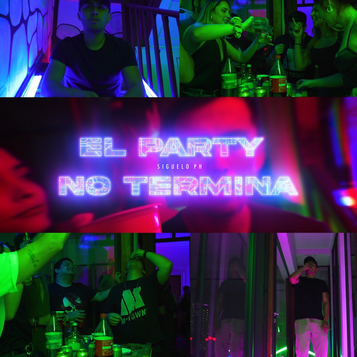El party no termina - Single by Siguelo PH album cover