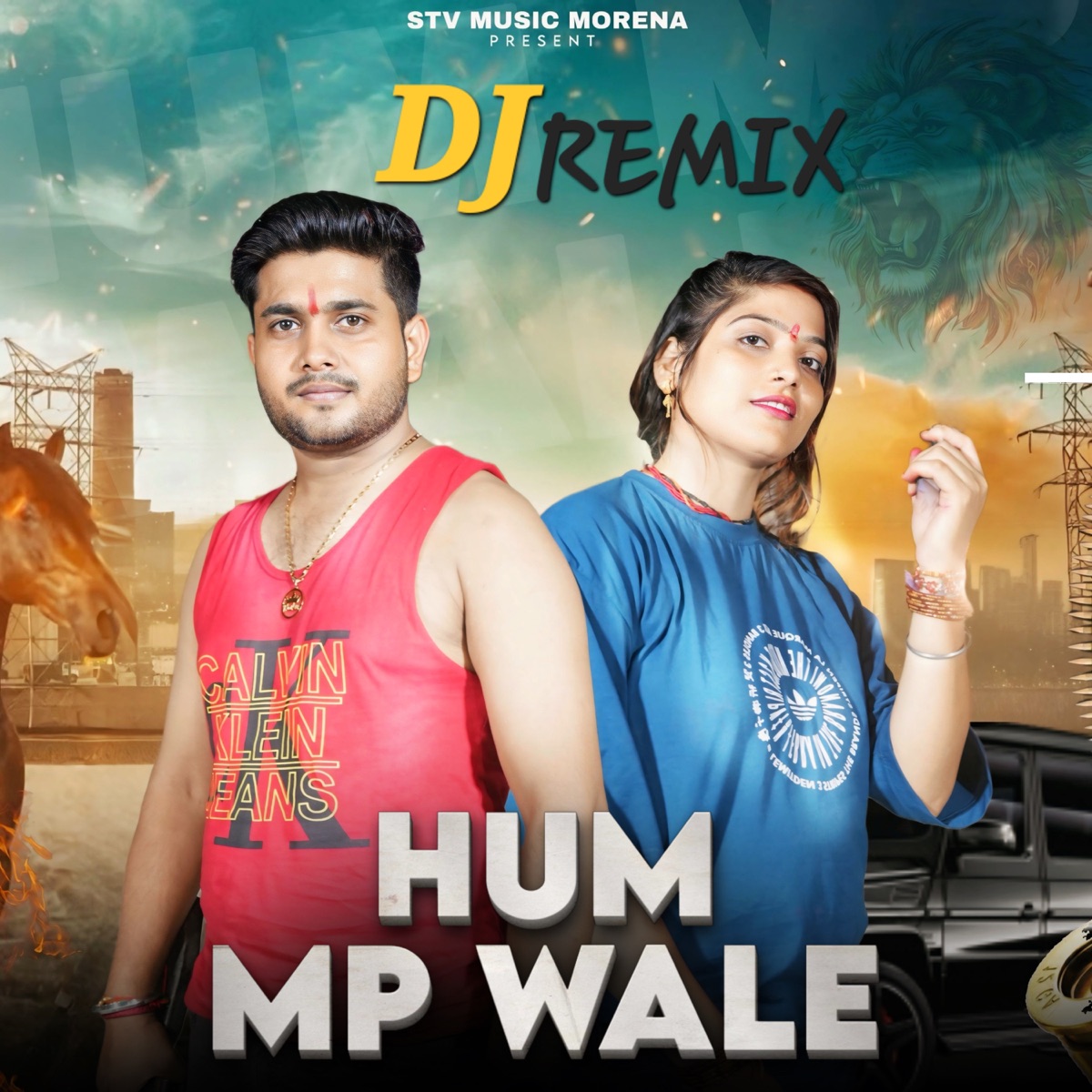 Hum MP Wale (DJ Remix) - Single by Sunny sikarwar & Tannu sikarwar album cover