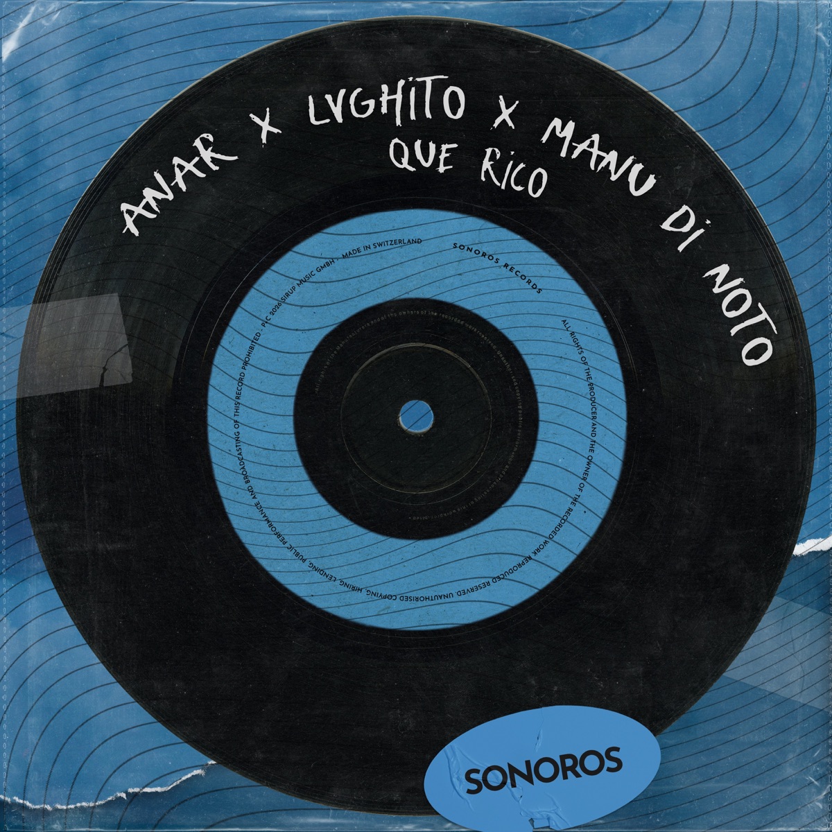Que Rico - Single by ANAR, LVGHITO & MANU DI NOTO album cover