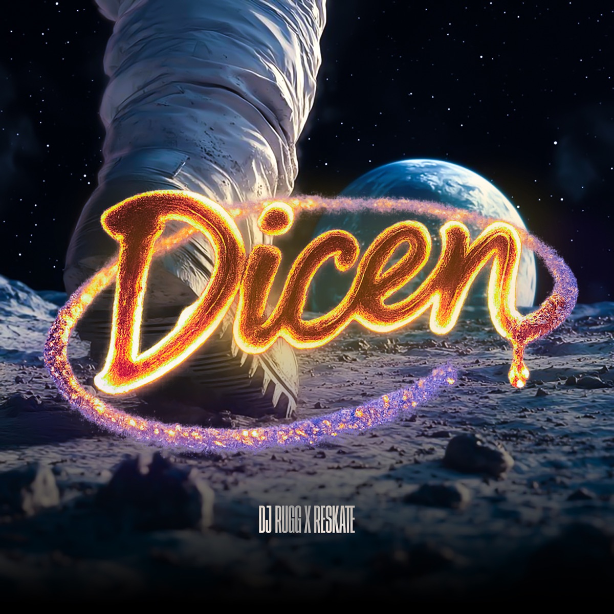 Dicen - Single by DJ RUGG & Reskate album cover