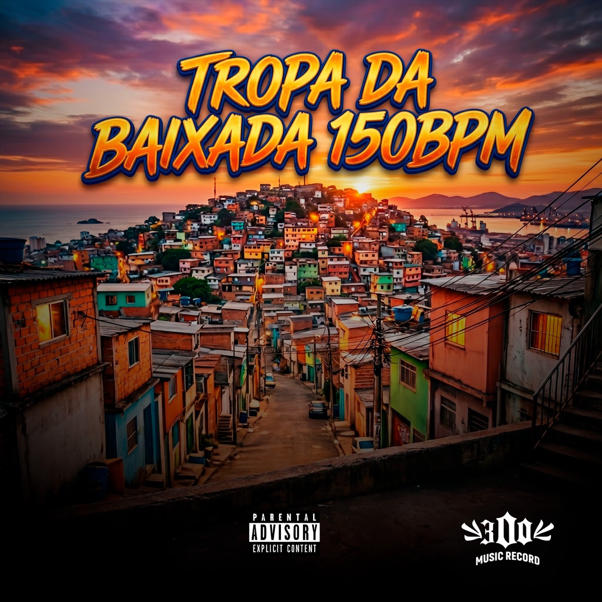 TROPA DA BAIXADA 150 BPM (feat. Mc Backdi, MC'S TOTTO E KBEÇA, A300 & Mc Rodriguinho do Marapé) - Single by Mc Alemão RA, MC AMARAL, Mc dinho da vp & MC Chiquinho CH album cover