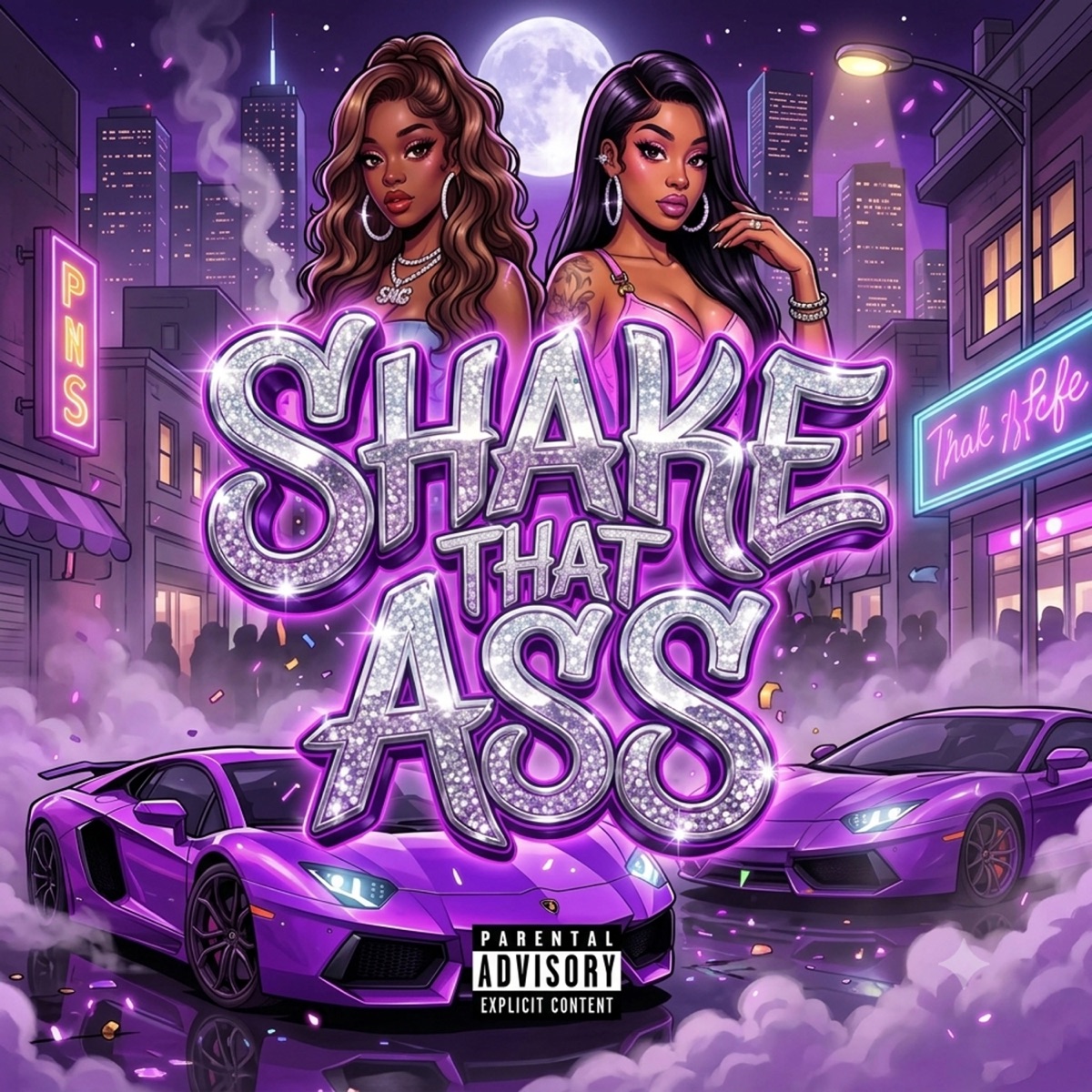 SHAKE THAT ASS - Single by Og Negrona & Emilly Guedes album cover