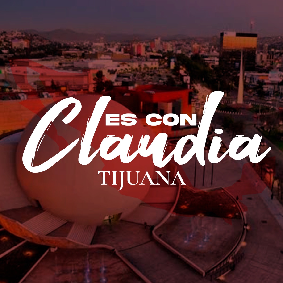Es con claudia tj - Single by Nez Lemus album cover
