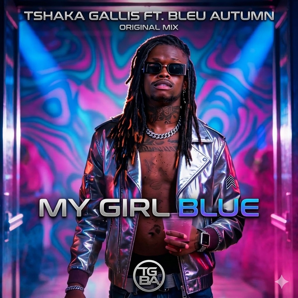 My Girl Blue (feat. Bleu Autumn) - Single by Tshaka Gallis album cover